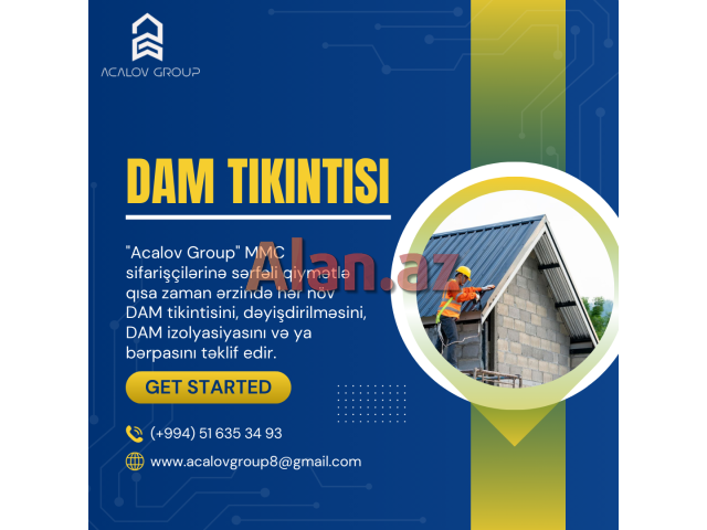 Dam Tikintisi ve Temiri