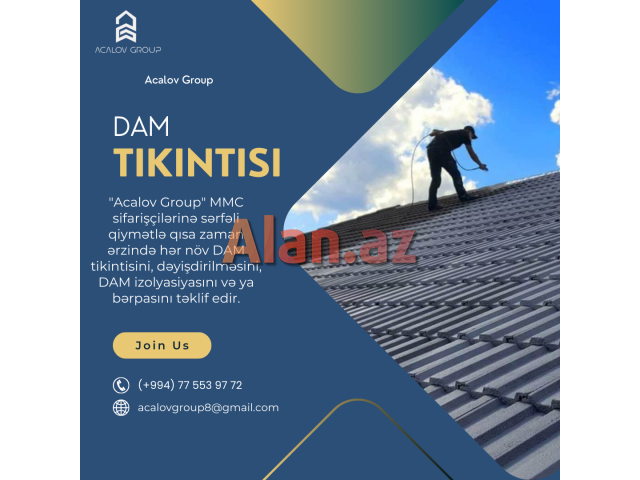 Dam Tikintisi ve Temiri