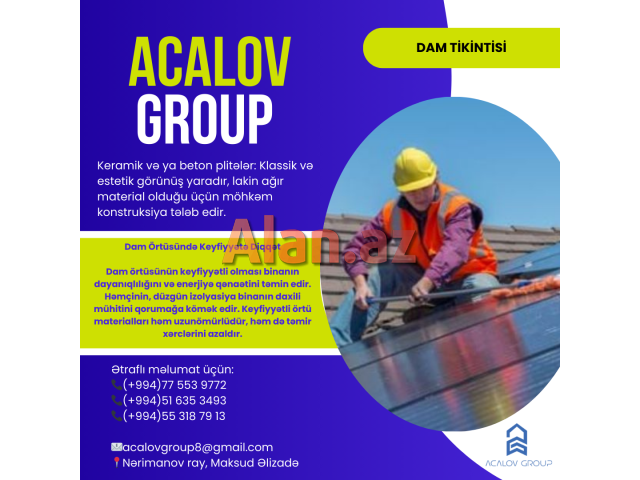 Dam Tikintisi ve Temiri