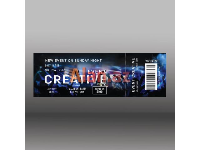 Bilet Çapı — Tədbirinizə Peşəkar Toxunuş