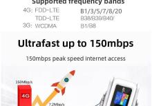 4G LTE Mini WiFI Cib Modemi