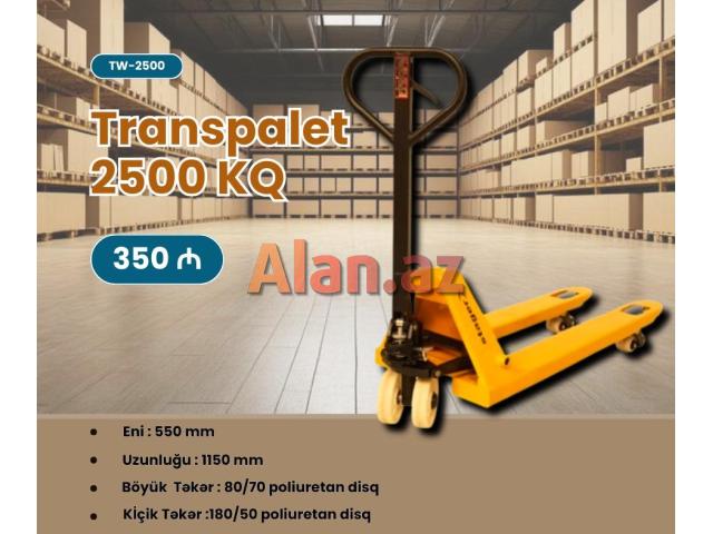 Transpalet BAR 2500kq
