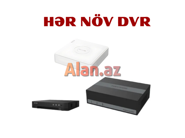Full HD DVR cihazı – Real görüntü, sərfəli qiymət