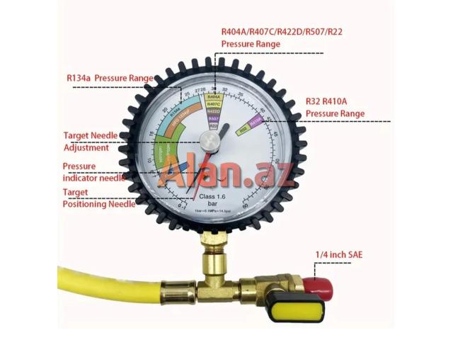 Frion manometri -1 ~ 60 bar