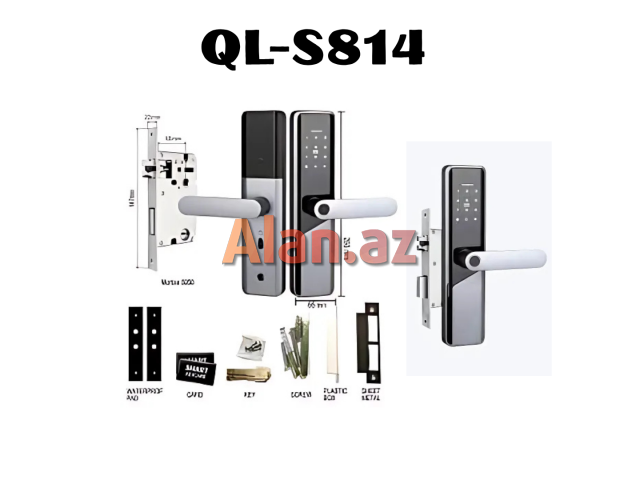 QL-S814 ağıllı kilid – münasib qiymət, yüksək keyfiyyət