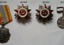 SSRI dövrünün gümüş Orden və Medalları