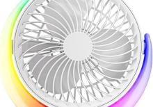 Luna RGB Mini Sərinkeş Sarj Oluna Bilən