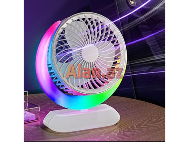 Luna RGB Mini Sərinkeş Sarj Oluna Bilən