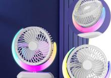 Luna RGB Mini Sərinkeş Sarj Oluna Bilən