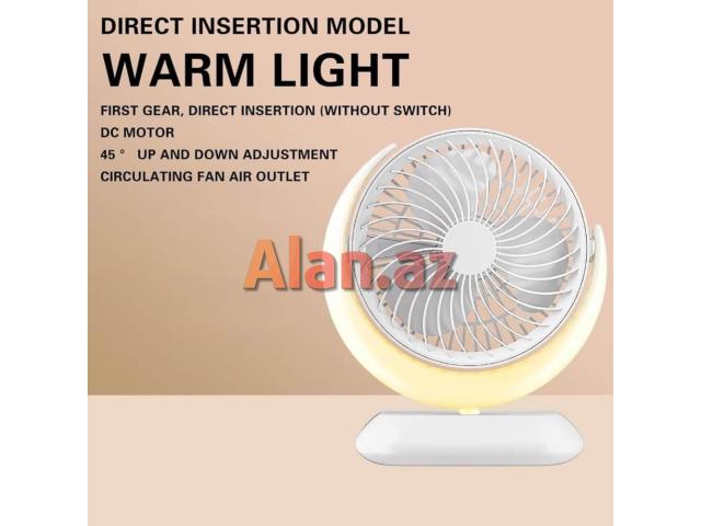 Luna RGB Mini Sərinkeş Sarj Oluna Bilən