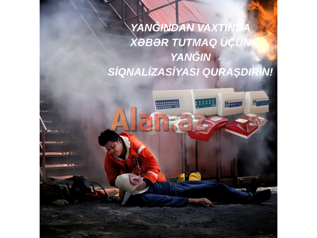 Peşəkar yanğın avadanlıqları ilə təhlükəni uzaqlaşdır