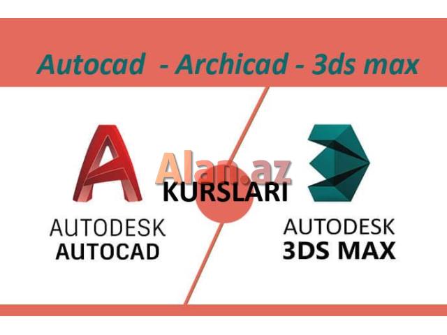 Autocad Archicad 3ds max Vray kurslari