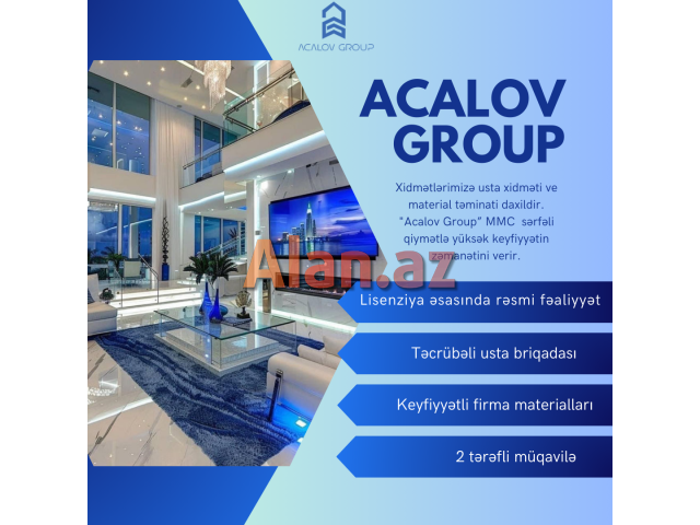 Umumi tikinti ve temir xidmetleri