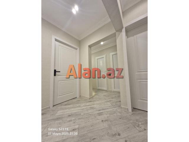 3 otaqli menzil Kiyev lay 9/4 80m2 Orta block
