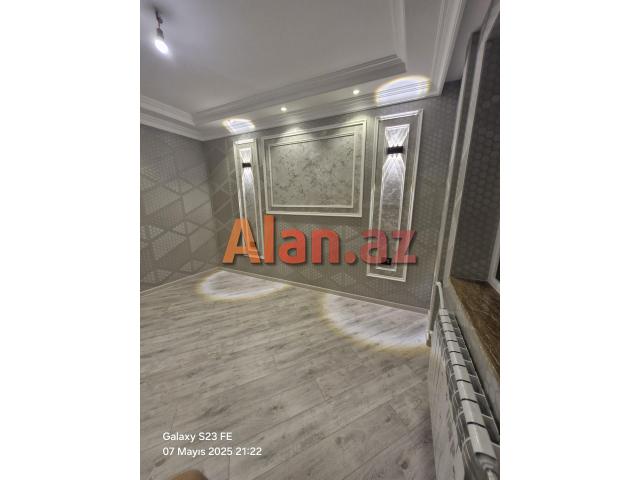 3 otaqli menzil Kiyev lay 9/4 80m2 Orta block