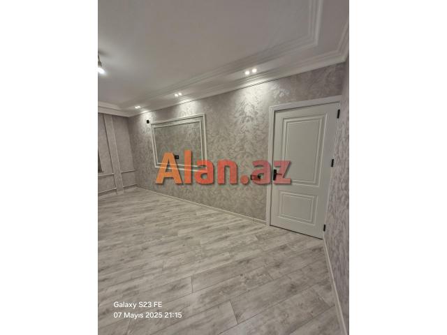 3 otaqli menzil Kiyev lay 9/4 80m2 Orta block