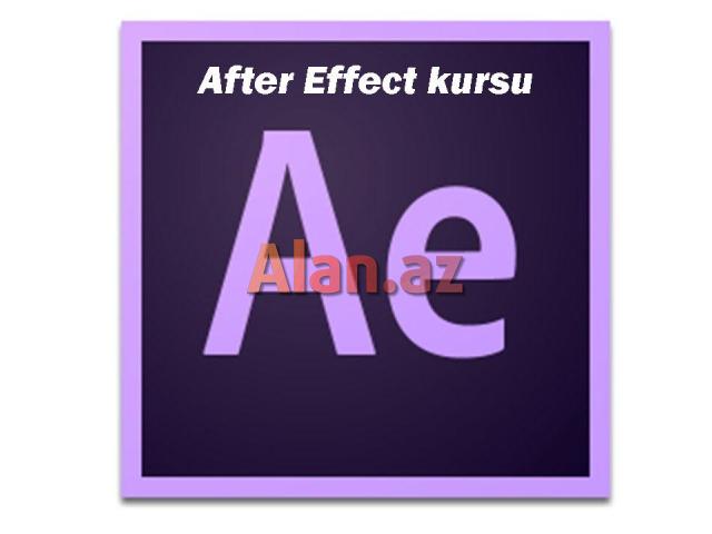After Effects motion design kursu professional səviyyədə