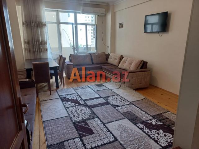 Mərkəzdə 2 otaqlı, tam əşyalı mənzil – 90 kv, birbaşa sahibindən