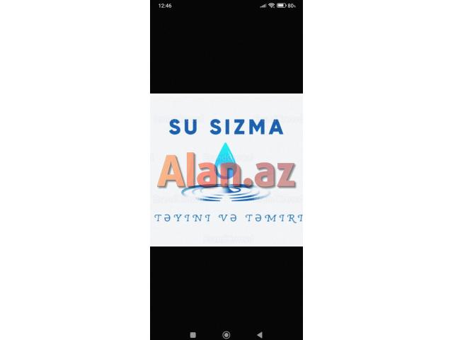 Su Sızmanın Təyini