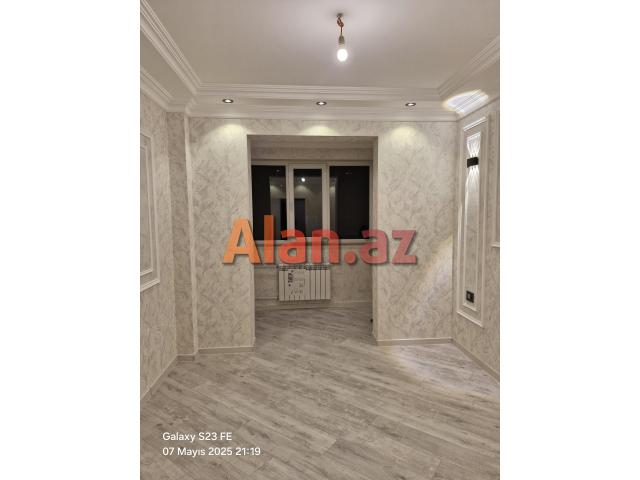 3 otaqli menzil Kiyev lay 80m2 9/4 Orta block