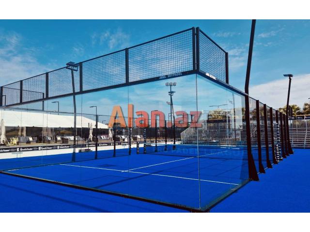 Padel kort tikintisi