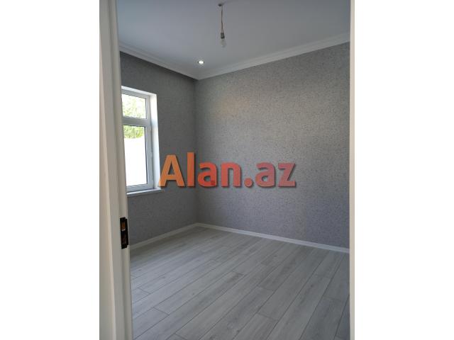 Novxanida Denize Yaxin Super Temirli 3 Otaqli Bag Evi Satilir