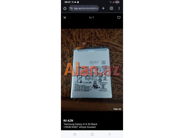 Samsung a14 ehtiyyat hiseai kimi sarıram