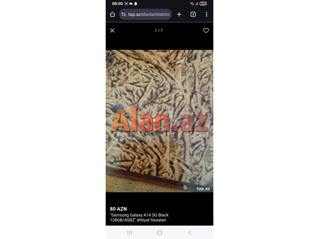 Samsung a14 ehtiyyat hiseai kimi sarıram