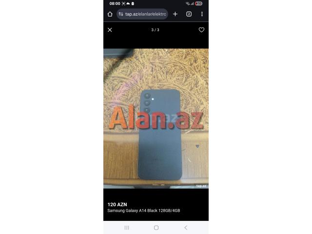 Samsung a14 ehtiyyat hiseai kimi sarıram