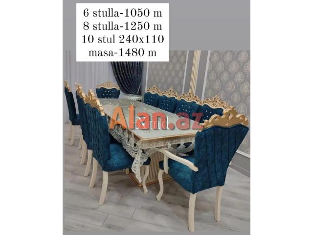 Masa ve stullar