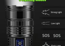 Ultra güçlu teleskopik fənər SDT-00015