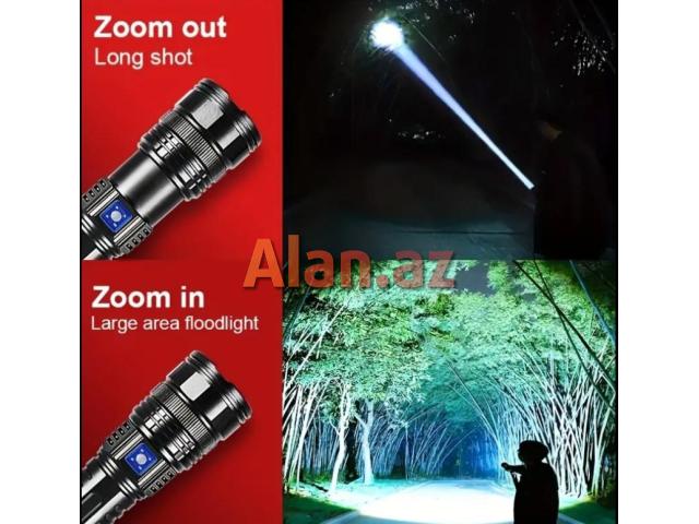 Ultra güçlu teleskopik fənər SDT-00015