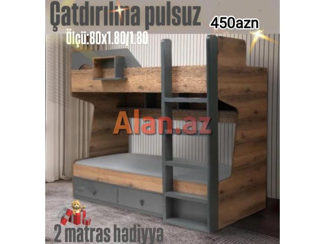 İkimərtəbəli çarpayı