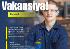 Mexanik tələb olunur