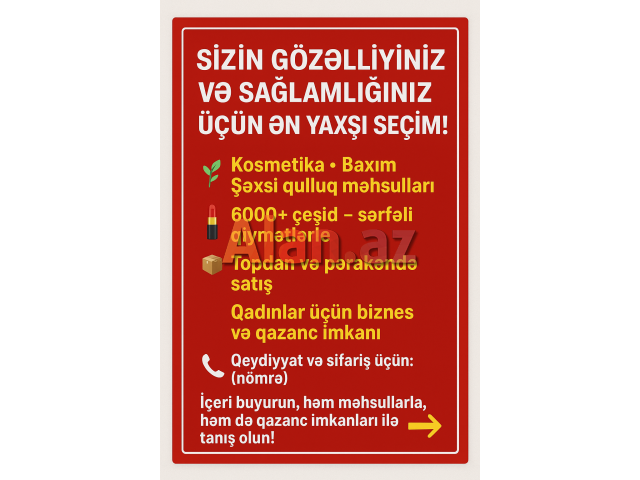Xanımlar üçün online iş