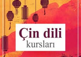 Çin dili kursu danışıq öyrədilir