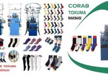 Corab toxuyan makina