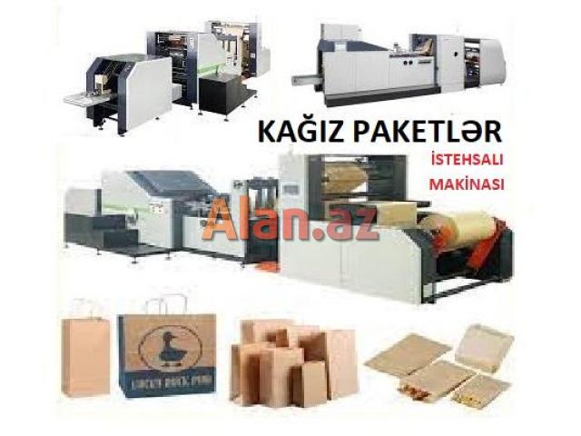 Salfetka istehsal edən makina