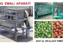 Fındıq emalı avadanlıq