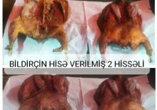 Hisə verilmiş Bildirçin və Toyuq məhsulları