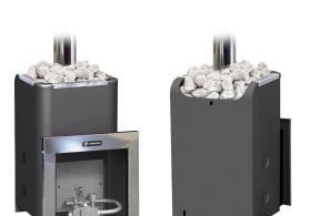 Sauna qaz sobası, sauna qaz peçi. Газовые печи для саун и бань в Азербайджане