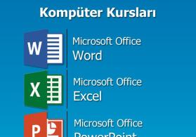 Xətai metrosu yaxınlığında kompüter kursları