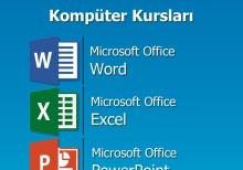 Xətai metrosu yaxınlığında kompüter kursları