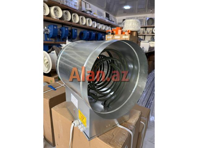 Havalandırma üçün Elektrikli Qızdırıcı