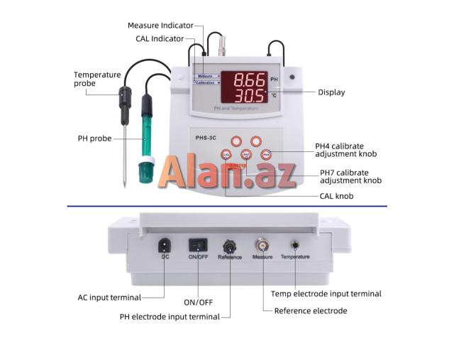 PH metr Model: PHMETER PHS-3C