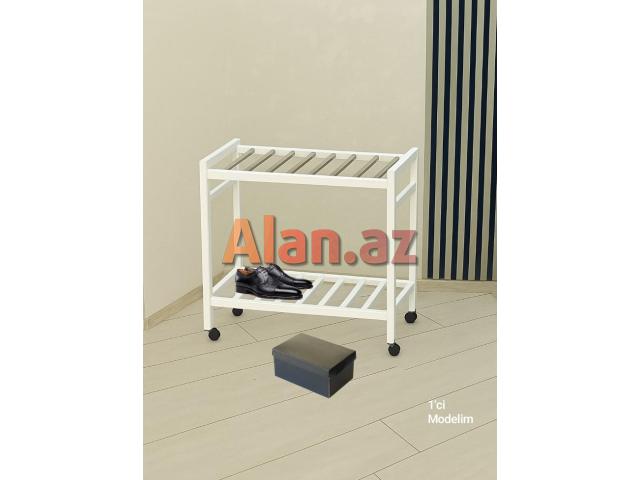 Şalvar Ayaqqabı rəfli veşelka