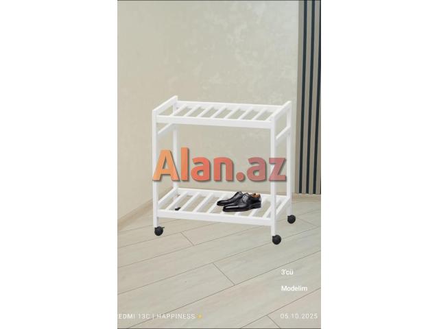 Şalvar Ayaqqabı rəfli veşelka