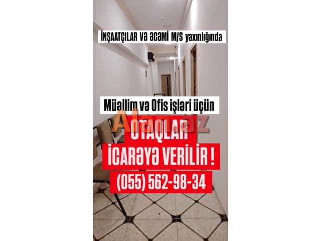 OTAQ İCAREYE VERİLİR