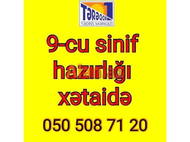 Xətai metrosu yaxınlığında 9-cu sinif buraxılış imtahanlarına hazırlıq