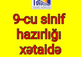 Xətai metrosu yaxınlığında 9-cu sinif buraxılış imtahanlarına hazırlıq